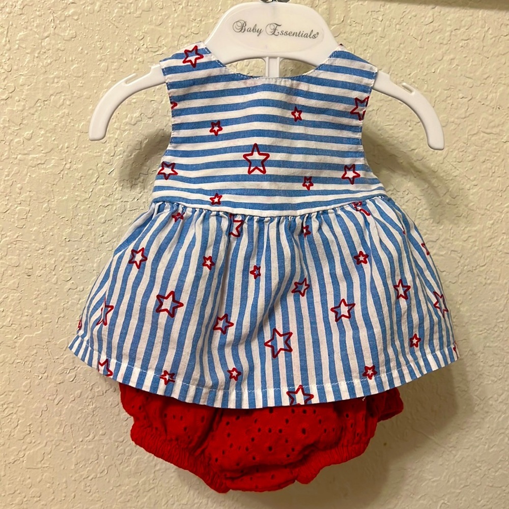 Baby’s First 4th of July Outfit 3-6 Months Cat & Jack
